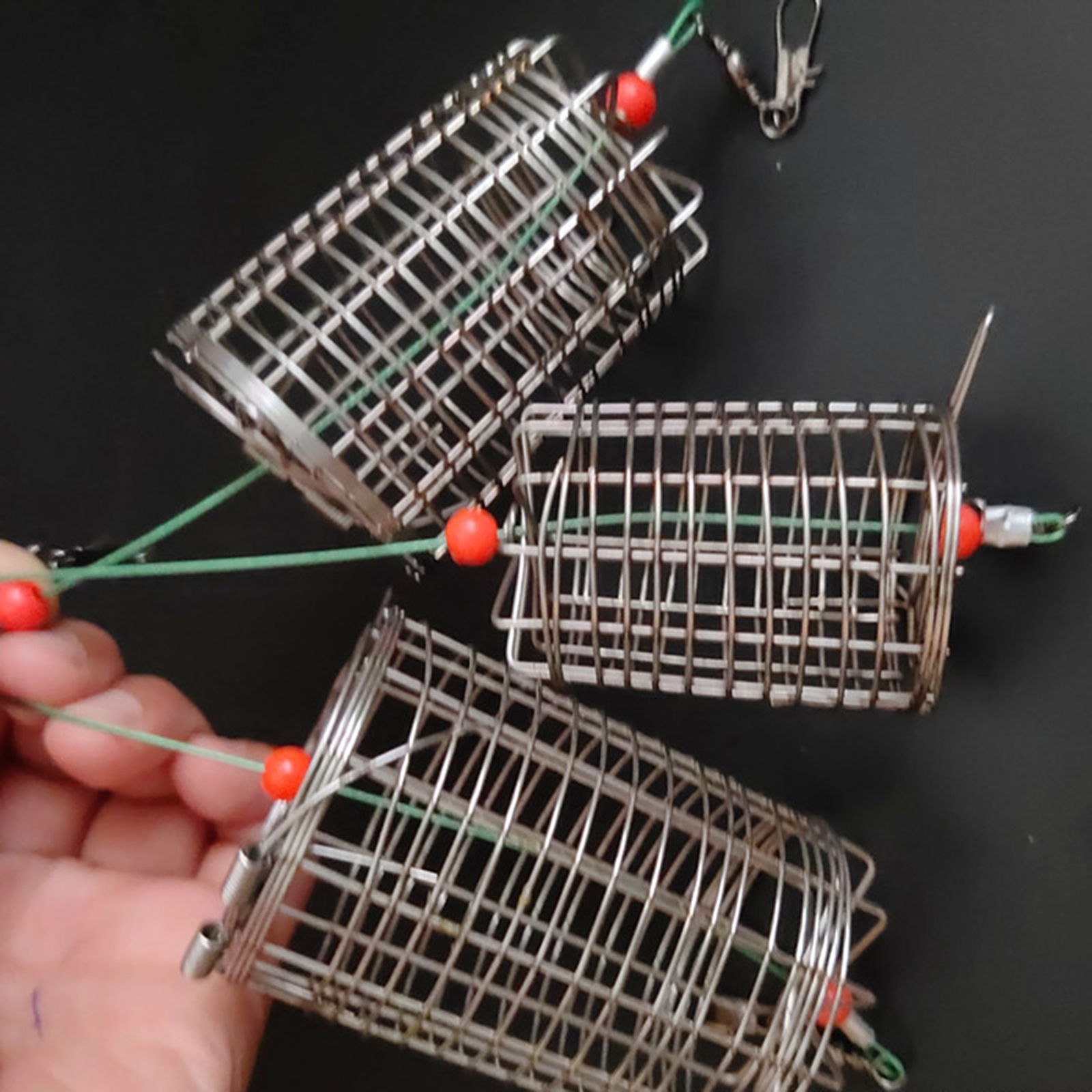 5x Solid Fishing Feeder Cage T - Fishing Lure Topwater บทวิจารณ์และราคา