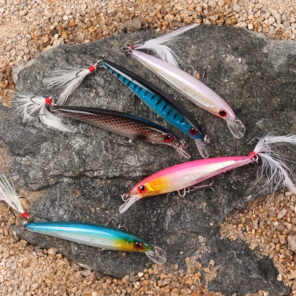 5pcs/box Laser 3D Eyes Bionic  - Fishing Lure Accessories บทวิจารณ์และราคา
