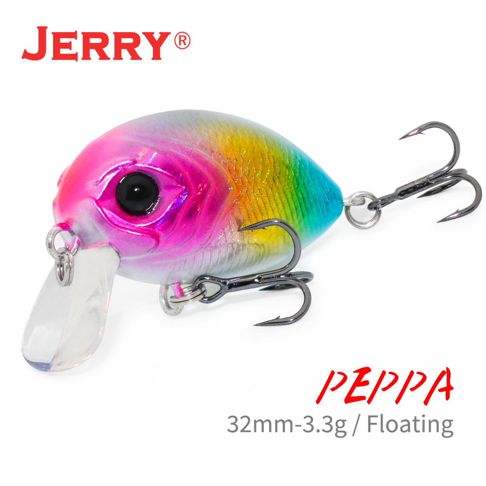 Jerry Peppa Wobbler Lure Float - Fishing Lure Crankbait บทวิจารณ์และราคา