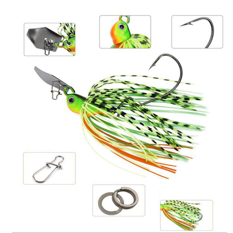 Chatter Bait 7g 9g 11g 14g 21g - Fishing Lure Swimbait บทวิจารณ์และราคา