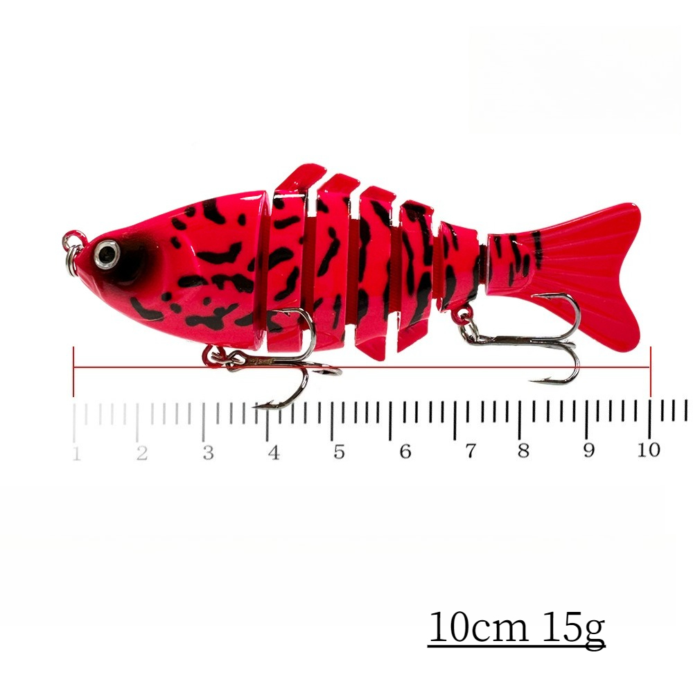 1pc Multi-segment Hard Lure 10 - Fishing Lure Popper บทวิจารณ์และราคา