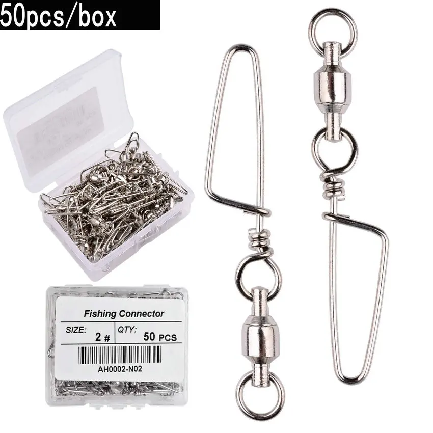 50pcs Fishing Ball Bearing Swi - Fishing Lure Box บทวิจารณ์และราคา