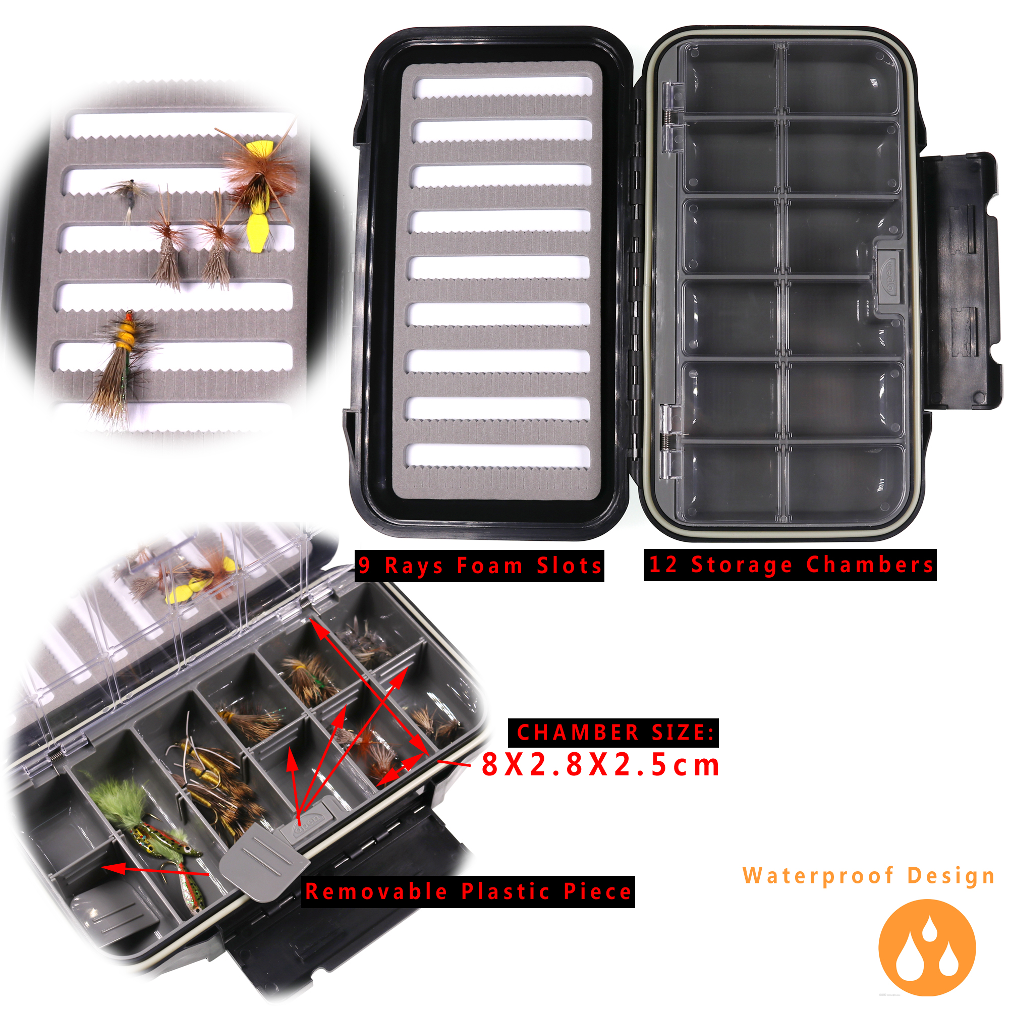 Bimoo M Size Waterproof Fishin - Fishing Lure Spoon บทวิจารณ์และราคา