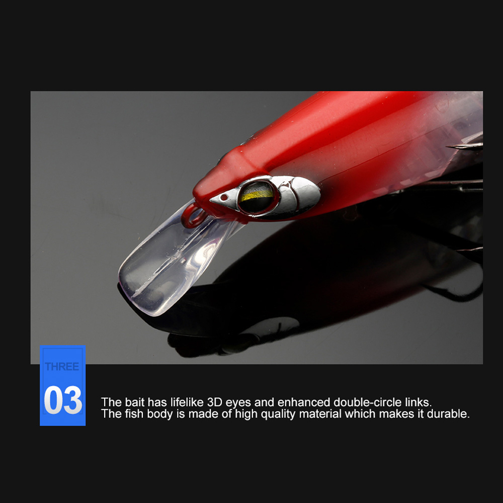 JOHNCOO Floating Minnow 130mm  - Fishing Lure Blade Bait บทวิจารณ์และราคา