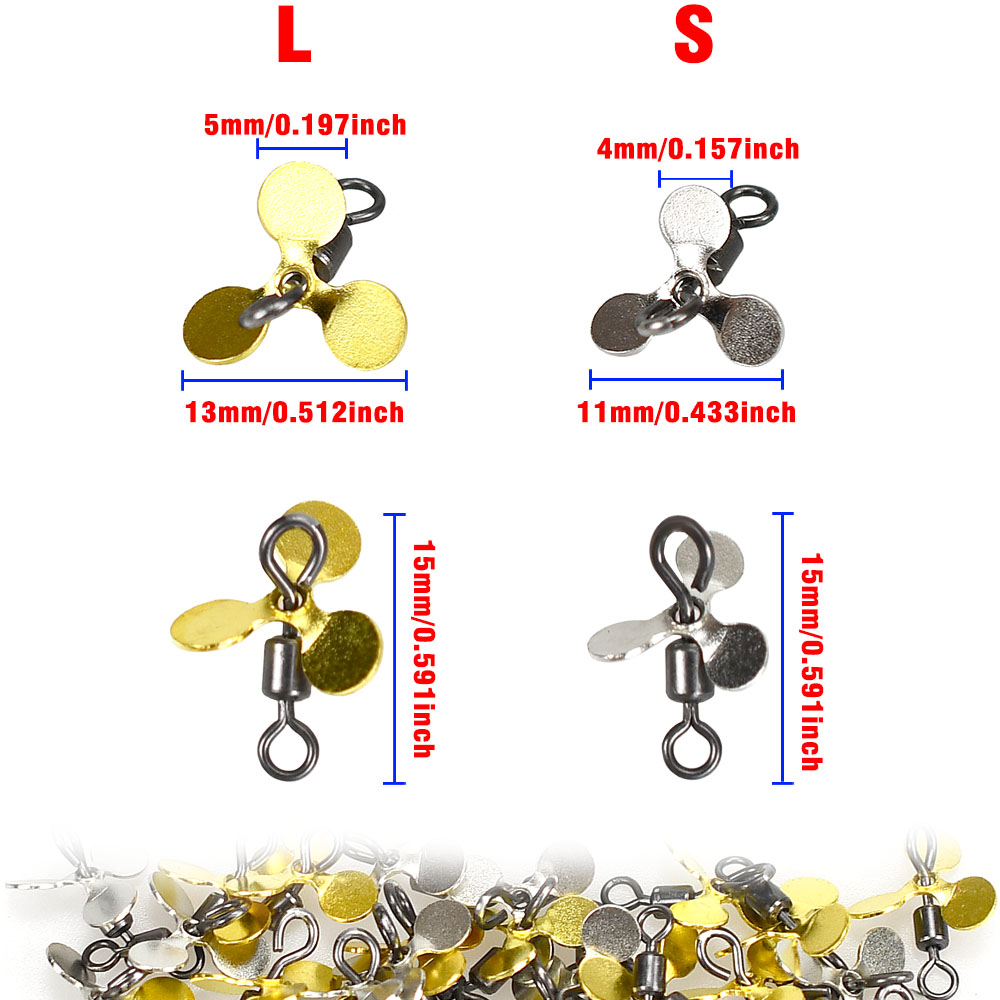 20Pcs Spiral Blade Fishing Pro - Fishing Lure Spoon บทวิจารณ์และราคา