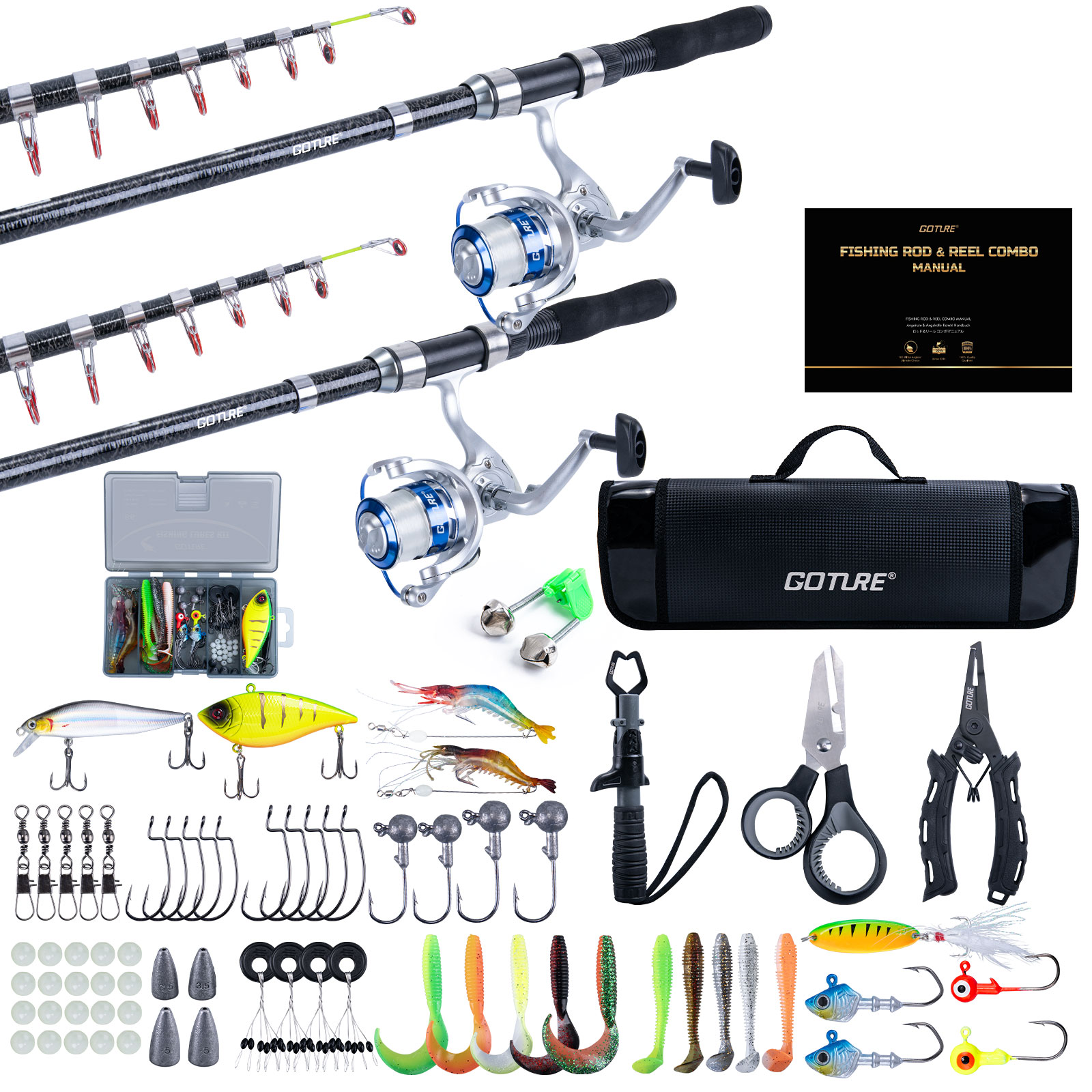 Goture Double Spinning Fishing - Fishing Lure Buzzbait บทวิจารณ์และราคา