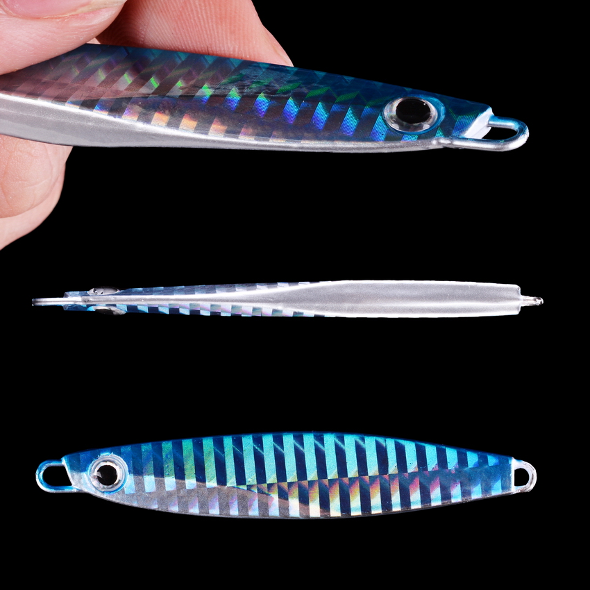 12pcs Fishing Metal Lures Jig  - Fishing Lure Blade Bait บทวิจารณ์และราคา