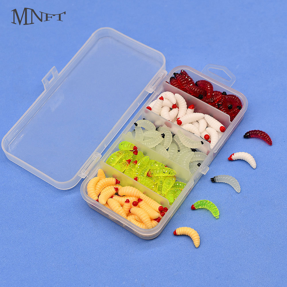 125Pcs Earthworm Fishing Bait  - Fishing Lure Soft Plastic บทวิจารณ์และราคา