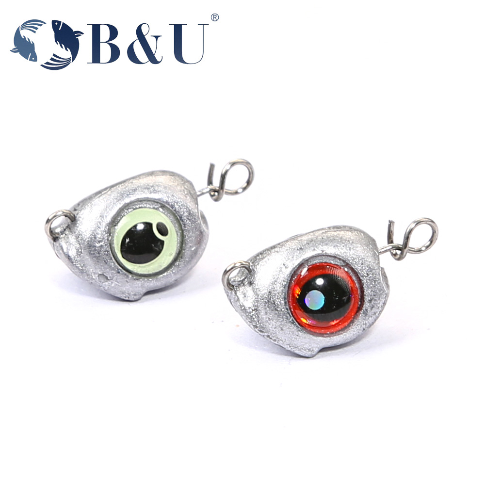 B&U Swing Jig head cheburashka - Fishing Lure Accessories บทวิจารณ์และราคา