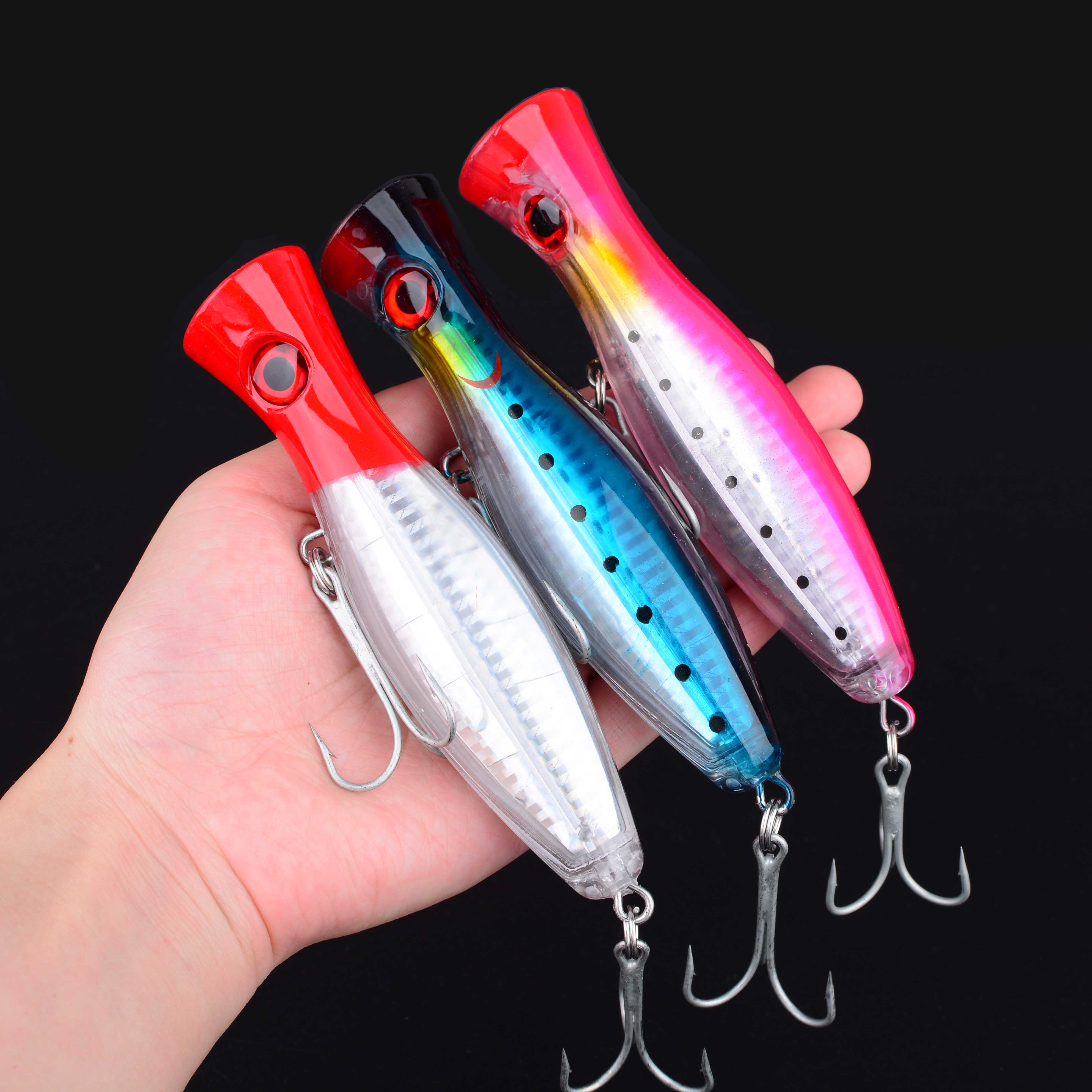 1pc 13CM 42g Big Popper Floati - Fishing Lure Popper บทวิจารณ์และราคา