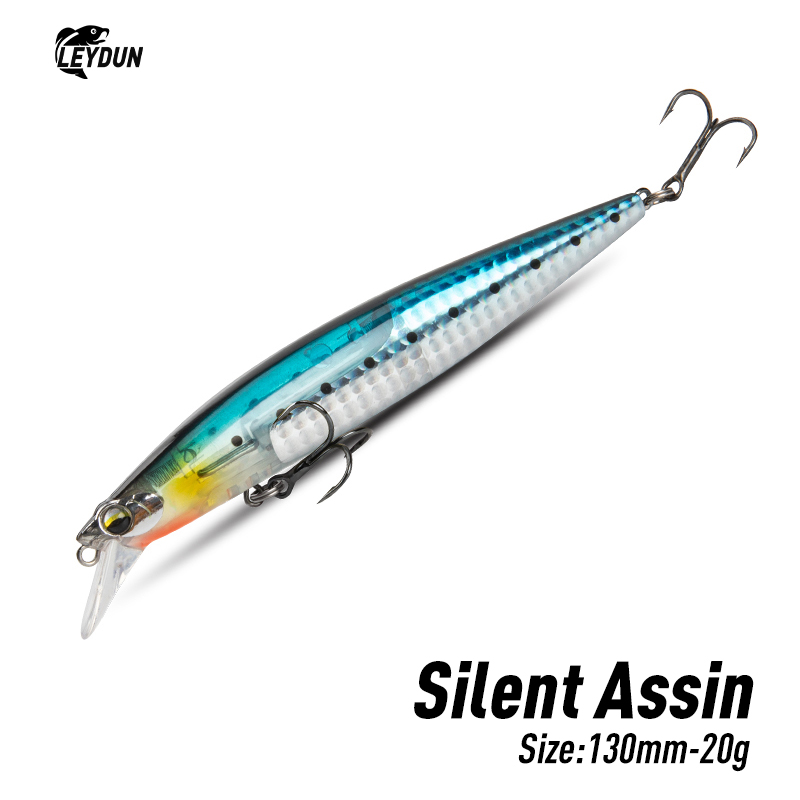 LEYDUN Floating Sea Bass Fishi - Fishing Lure Blade Bait บทวิจารณ์และราคา